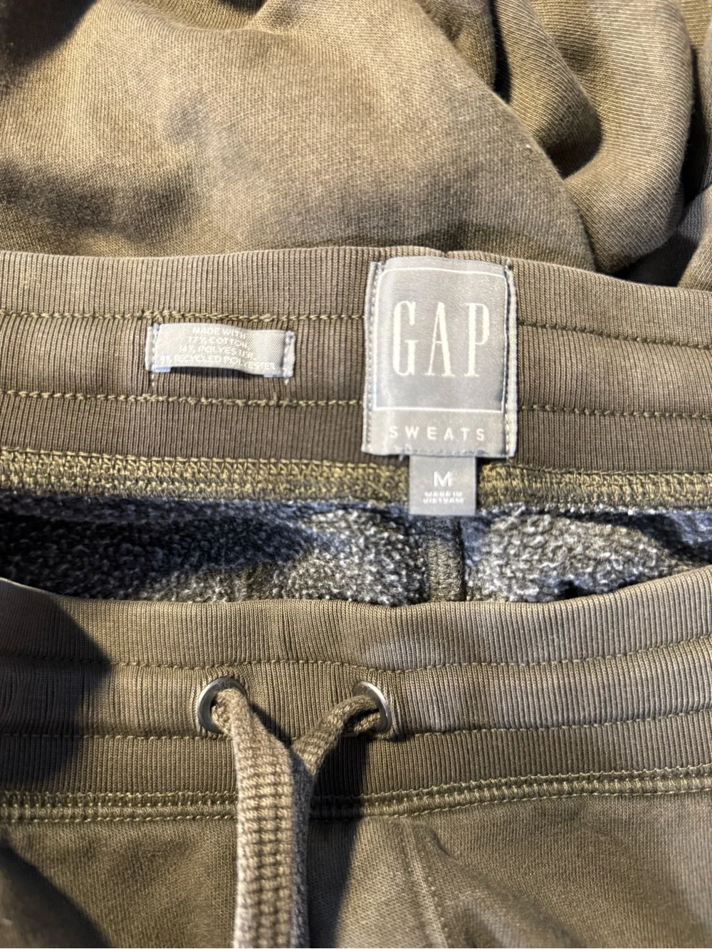 GAP Olive Green Women's Jogger Track Pants